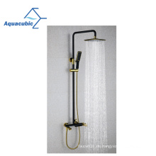 Messing Badezimmer Dusche Set Thermostatische Dusche (ASH1209) Schwarzes Gold Neues zeitgenössisches Bad &amp; Duscharmatur Eingriff poliert